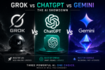 Grok vs ChatGPT vs Gemini