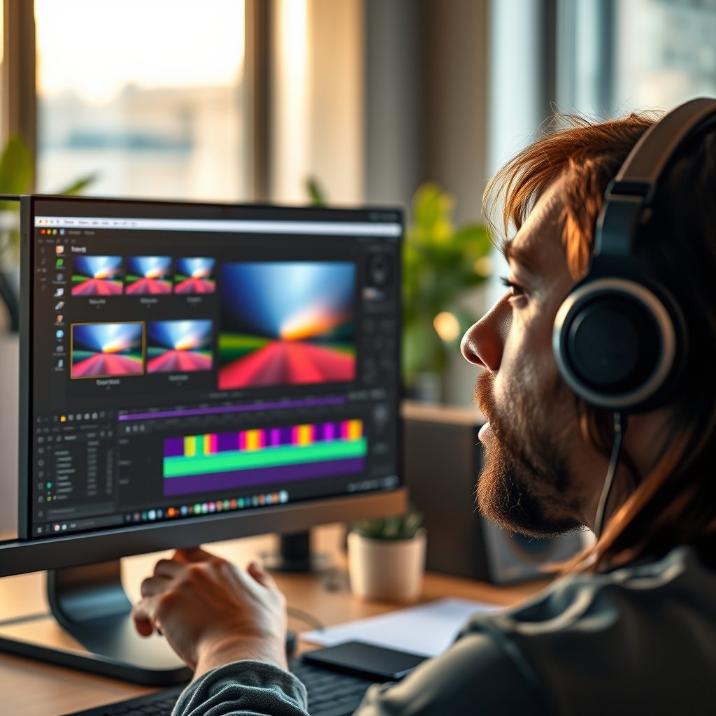 AI video editor